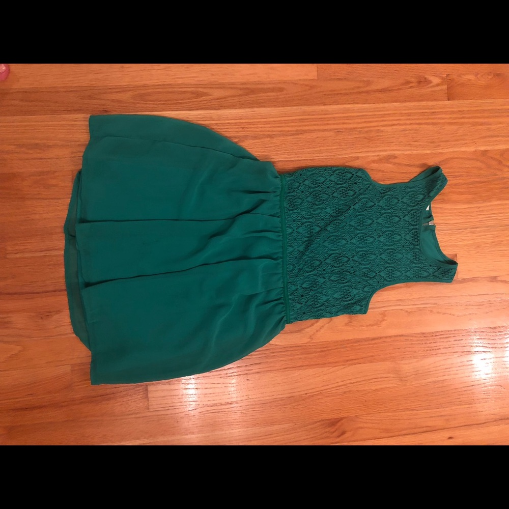 Green dress